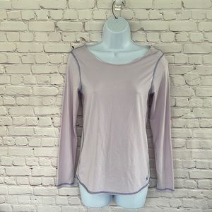 Matilda Jane pima cotton purple long sleeve top size medium
